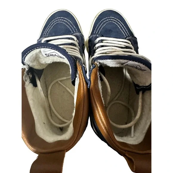 Vans Lined High Tops Size W10 M 8.5 - Picture 5 of 6